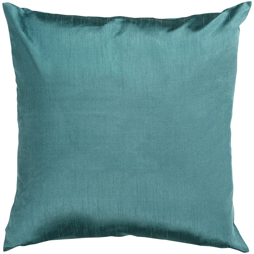 Solid Luxe HH-041 Woven Pillow in Teal by Surya