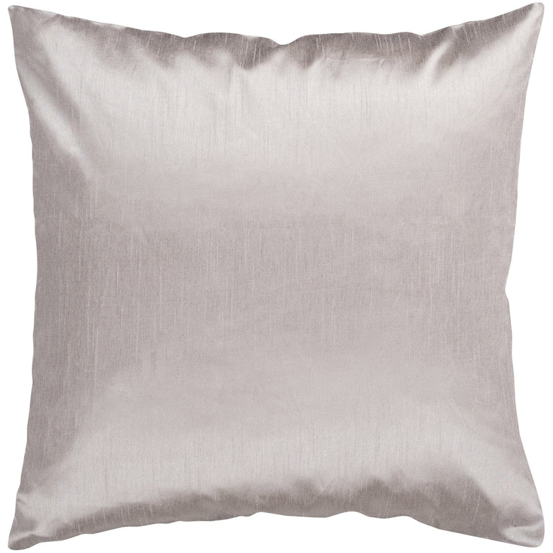 Solid Luxe HH-044 Woven Pillow in Taupe by Surya