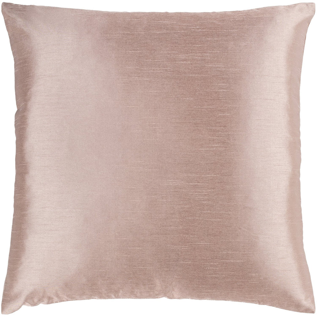 Solid Luxe HH-134 Woven Pillow in Blush by Surya