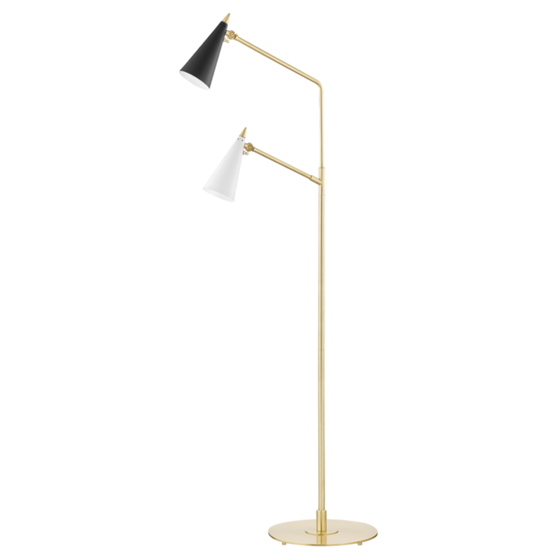 Moxie 2 Light Floor Lamp