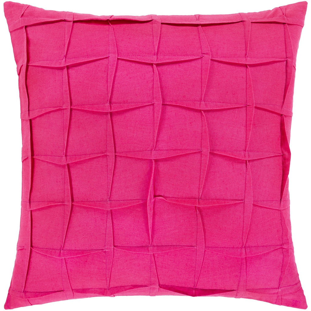 Halen HLN-003 Woven Pillow in Bright Pink by Surya