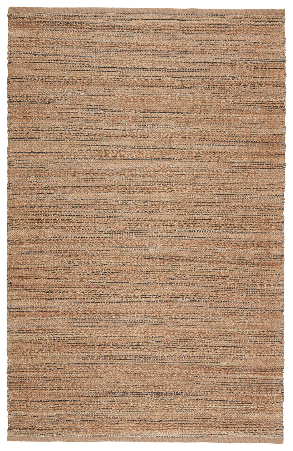 Canterbury Natural Solid Tan & Black Area Rug