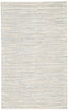 Canterbury Natural Stripe White & Blue Area Rug design by Jaipur