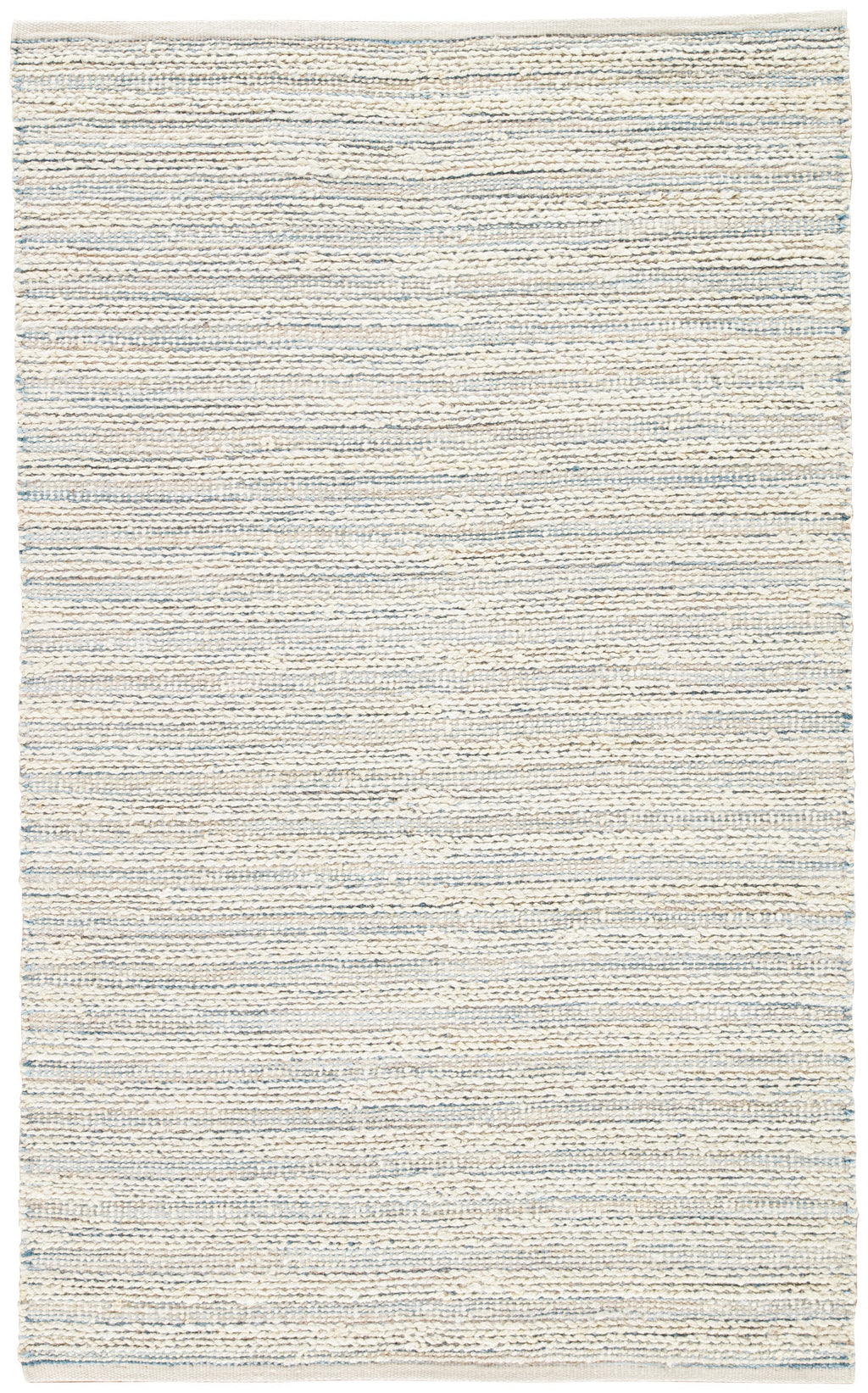 Canterbury Natural Stripe White & Blue Area Rug design by Jaipur