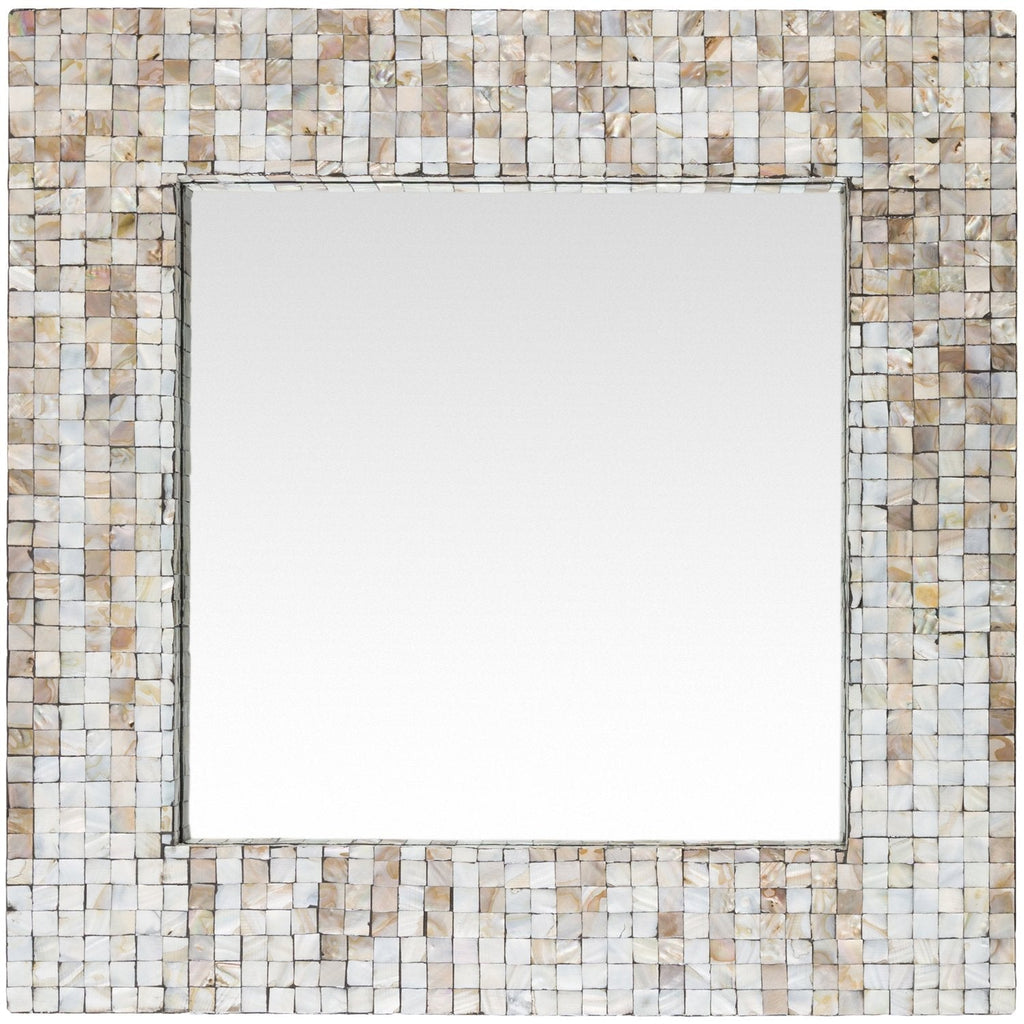 Hornbrook HRN-001 Square Mirror in Grey by Surya