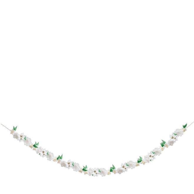 White Blossom Garland