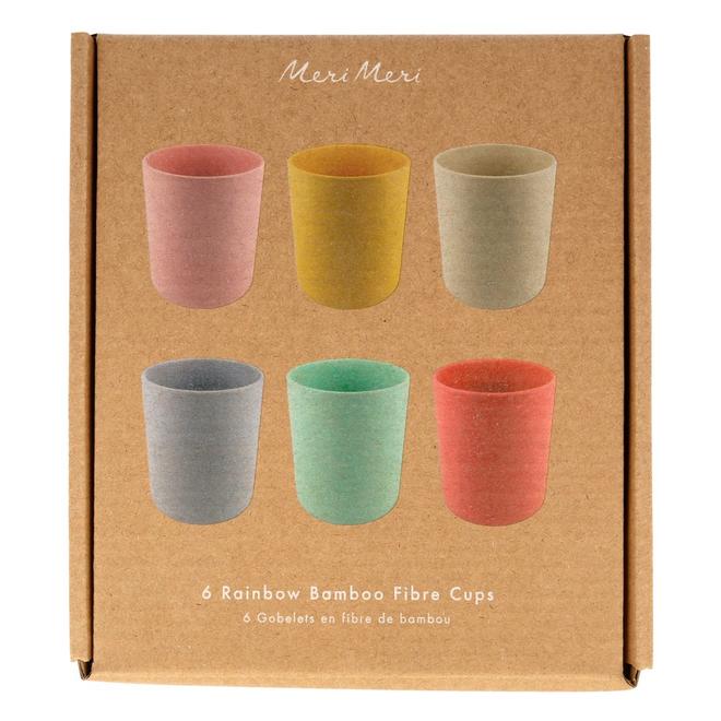 Mixed Set Bamboo Fibre Cups