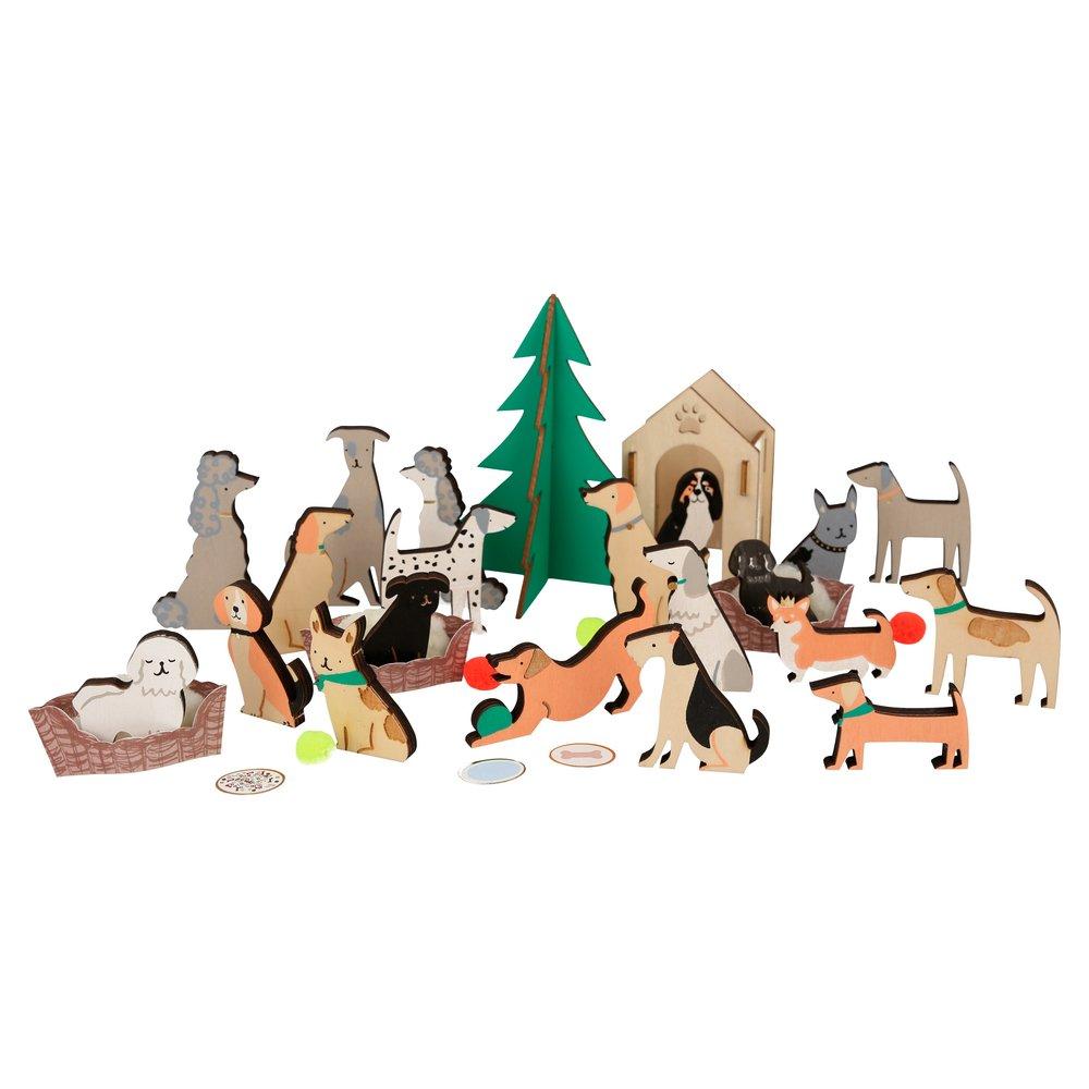 Dog Advent Calendar Suitcase