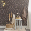 Hexagon Tile Removable Wallpaper in Regal Noir