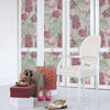 Hydragea Removable Wallpaper in Blush