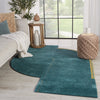 Zephyr Handmade Abstract Teal & Gold Rug by Jaipur Living