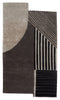 Ginata Handmade Geometric Grey & Black Rug by Jaipur Living