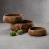 Bali Teak Root Bowls (Set of 3)