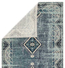 Zhara Indoor/ Outdoor Medallion Blue & Purple Area Rug