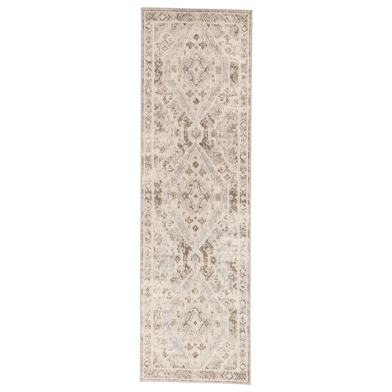 Farra Indoor/ Outdoor Medallion Tan & Gray Area Rug