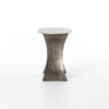 Drexel Iron Etch End Table in Antique Nickel