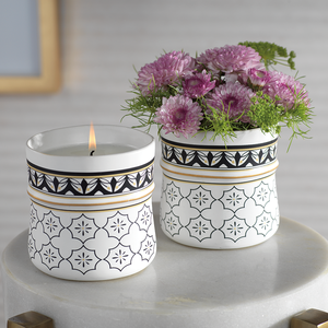 Nadia Ceramic Candle Jars