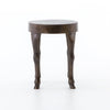 Hopedale End Table in Antique Rust