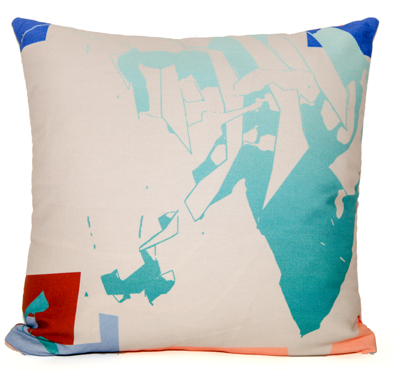 Beach Futures Throw Pillow