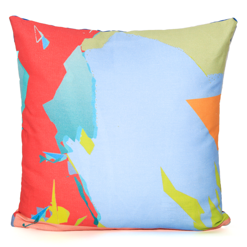 Outdoor Beach Futures Throw Pillow