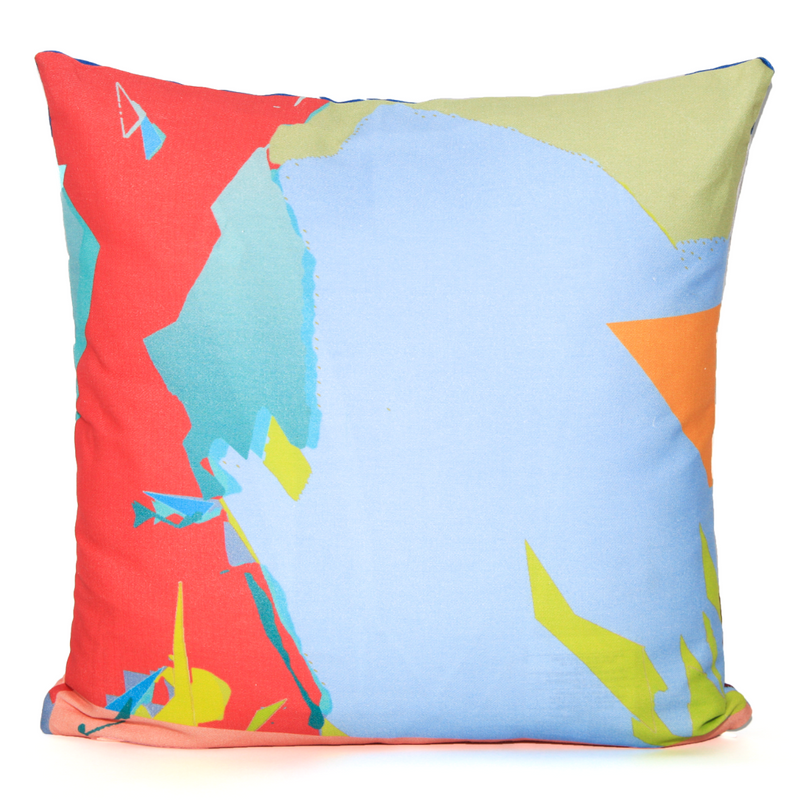 Beach Futures Throw Pillow