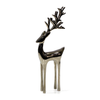 Reindeer Decorative Figure - Polished Nickel in Various Sizes