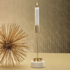 Celine Brass & Marble Taper Candle Holder