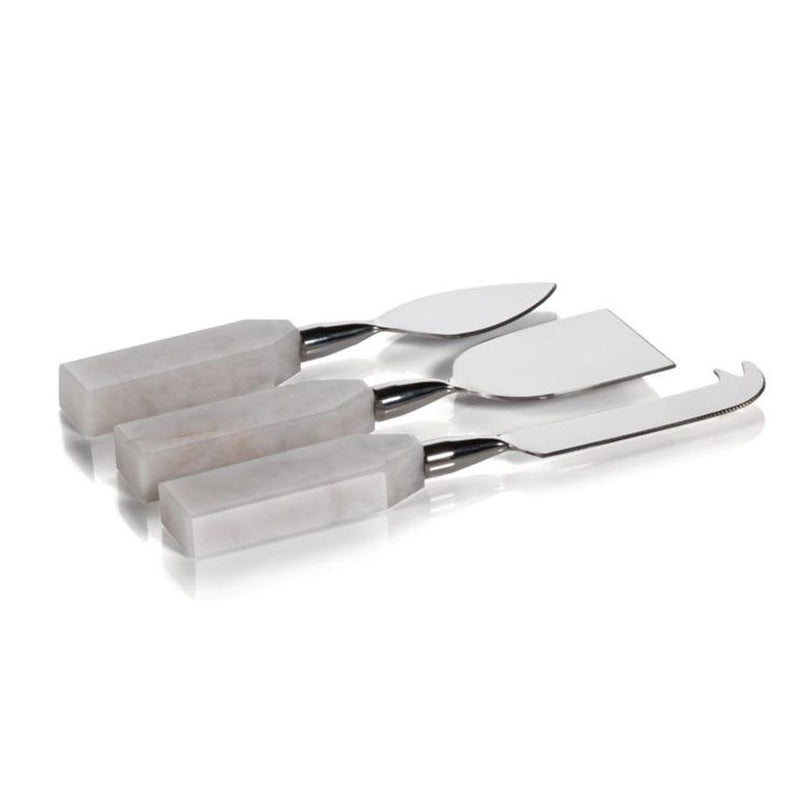 Alabaster 3 Piece Cheese Knife Set