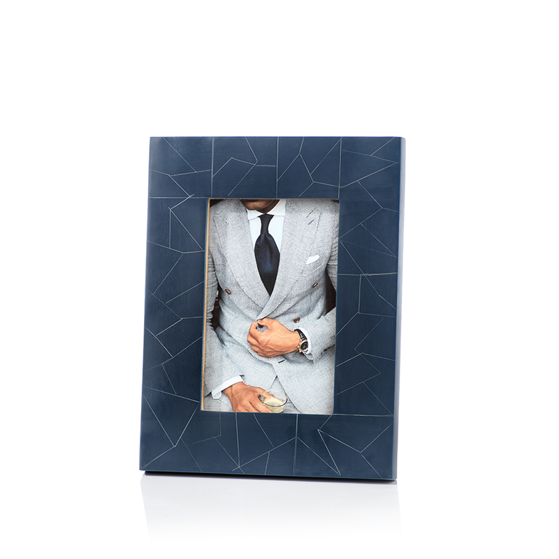 Abstract Inlay Photo Frame