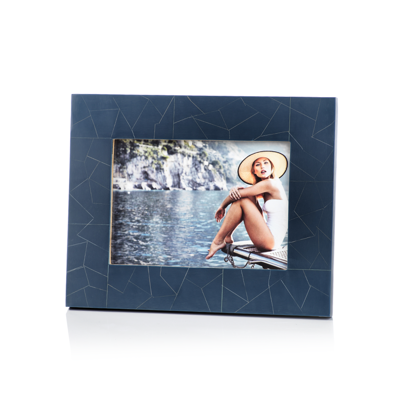 Abstract Inlay Photo Frame