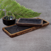 Desert Oasis Mango Wood Tray in Sedona Gray