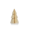 Wish Paper Tabletop Tree - Ivory w. Gold Glitter Edges