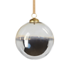 Ombre Luster Ornament - Silver in Various Sizes