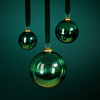 Ombre Luster Ornament - Green