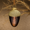 Acorn Holiday Hanging Ornaments - Set of 6