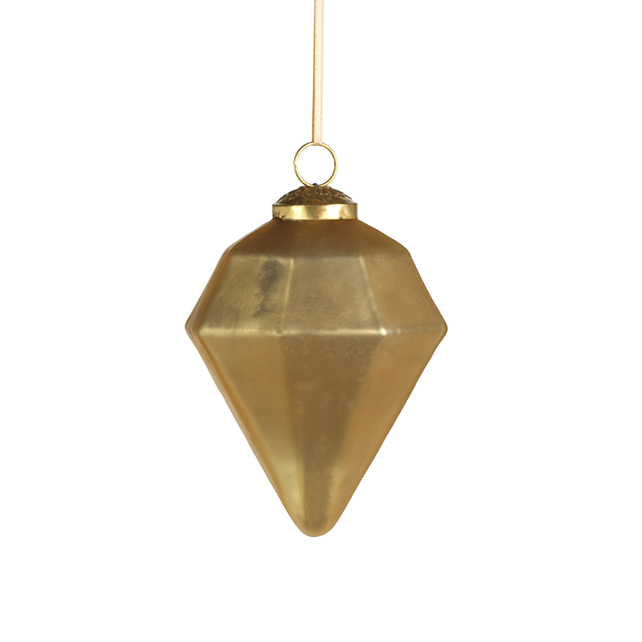 Diamond Shape Hanging Ornaments - Set of 6