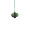 Miriam Paper Deco Onion Shape Ornaments - Set of 12