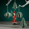 Miriam Paper Deco Tree Ornaments - Set of 12