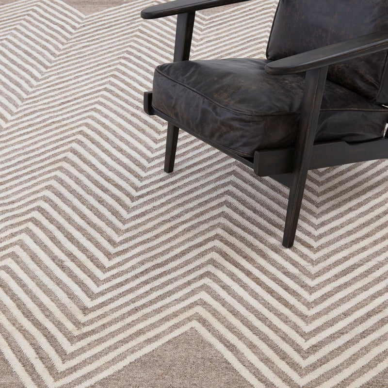 Chevron Beige Rug