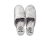 Velvet Slipper - Large - Silver