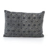 Charcoal Diamond Print Lumbar Set of 2