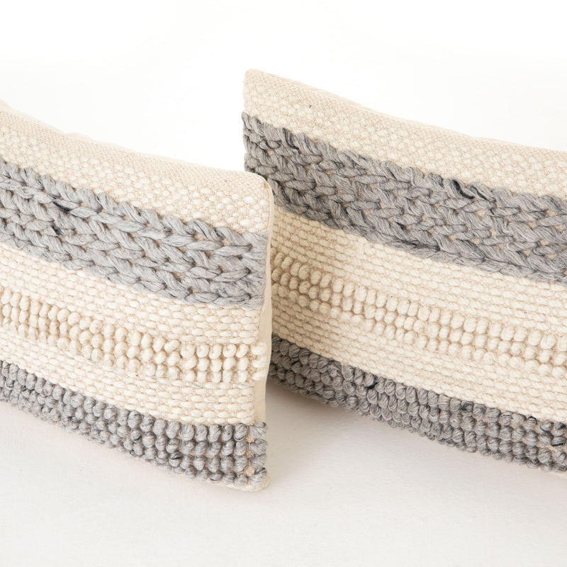 Textured Stripe Pillow Set of 2