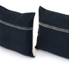 Alese Charcoal Pillow Set of 2