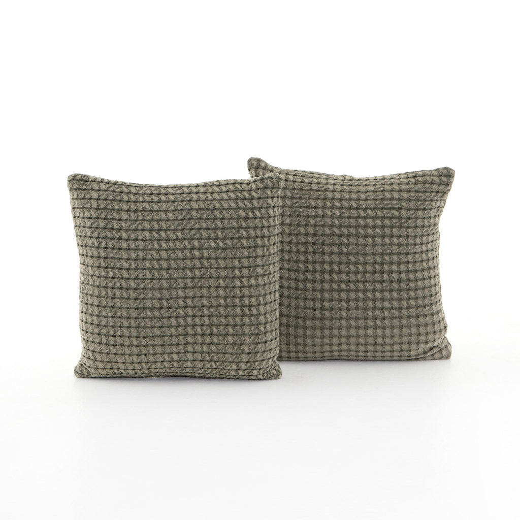 Abella Vintage Grey Pillow Set of 2