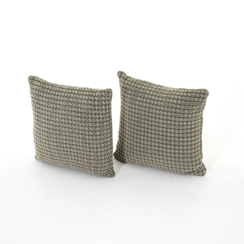 Abella Vintage Grey Pillow Set of 2