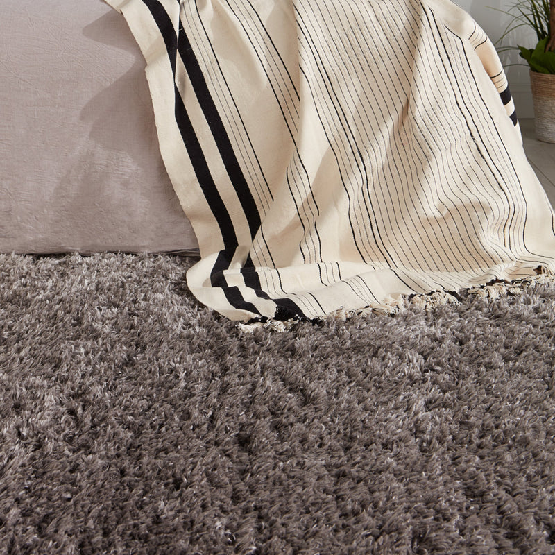 Jola Ombre Gray & Cream Area Rug