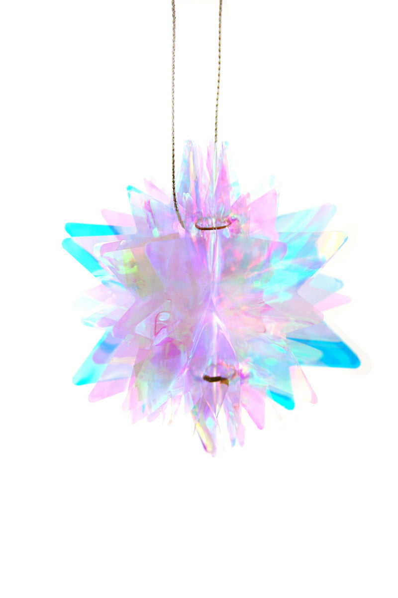 Iridescent Starburst Holiday Ornament by Cody Foster & Co.