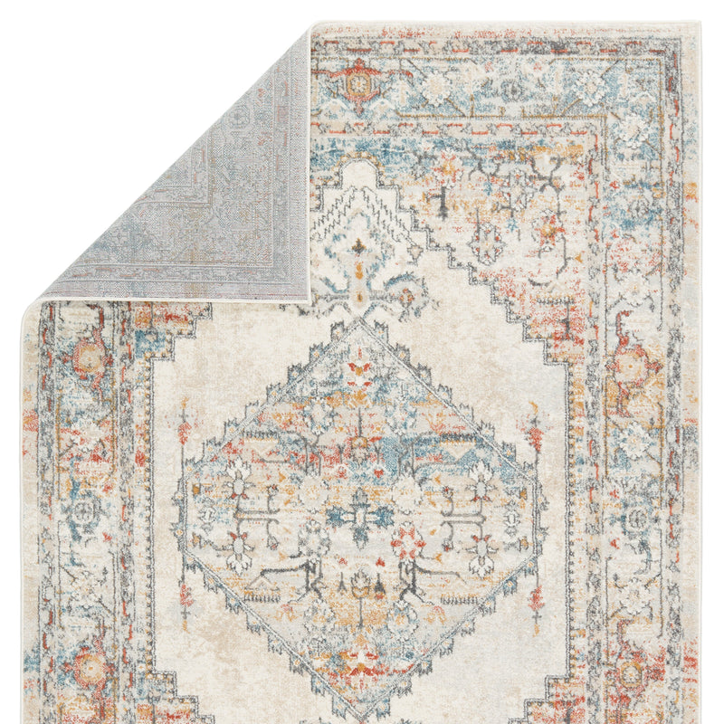 Jolie Lisette Multicolor & Light Gray Rug 3