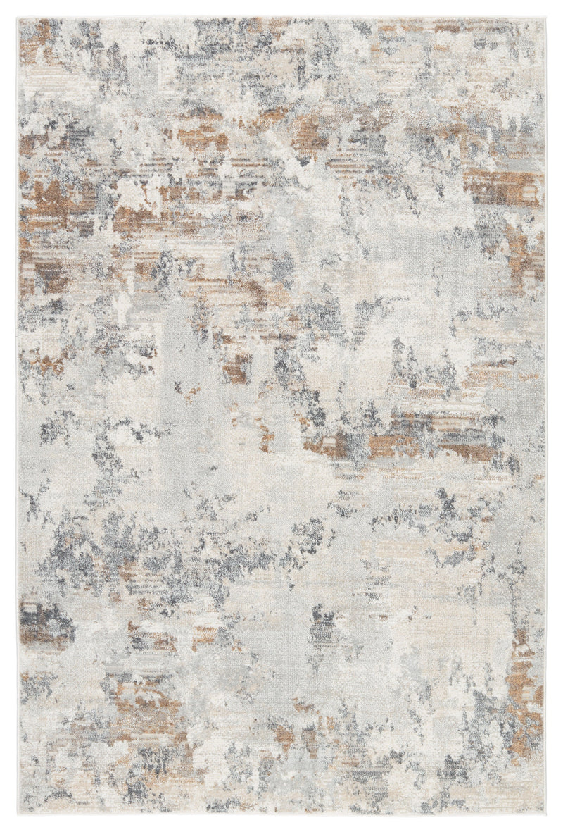 Jolie Louna Light Gray & Gold Rug 1