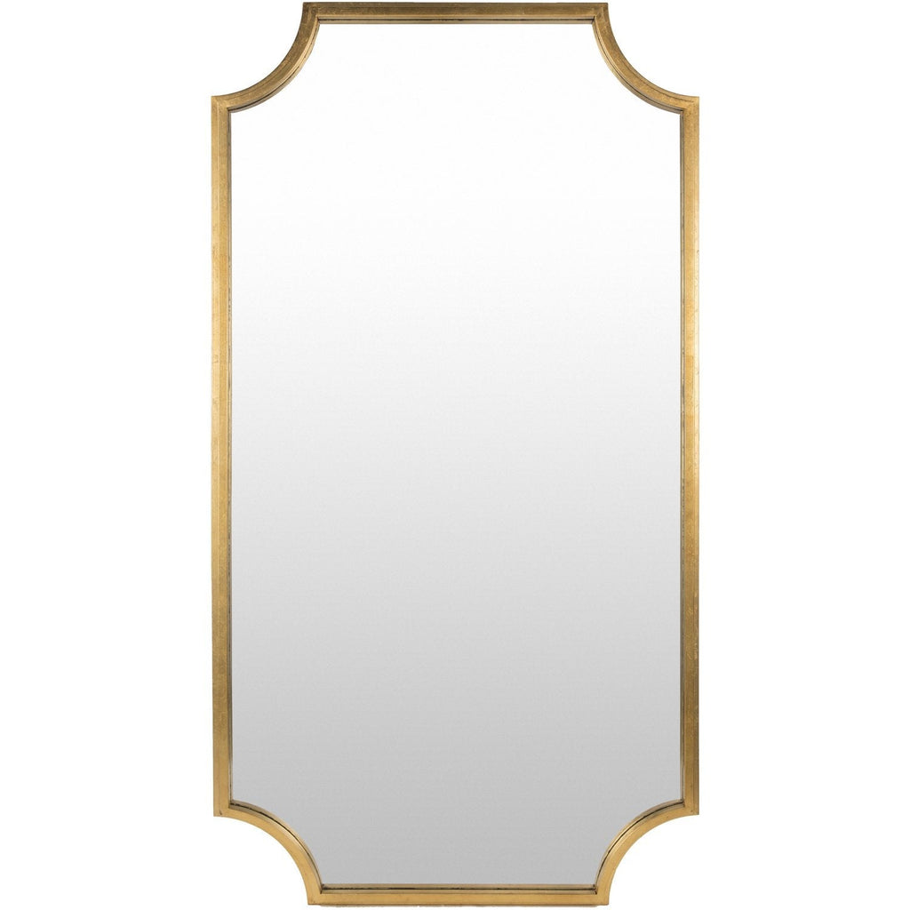 Joslyn JSL-003 Rectangular Mirror in Gold by Surya